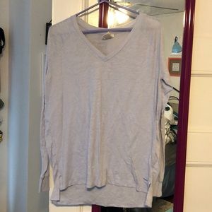VS PINK Lavender Long-Sleeved Tee